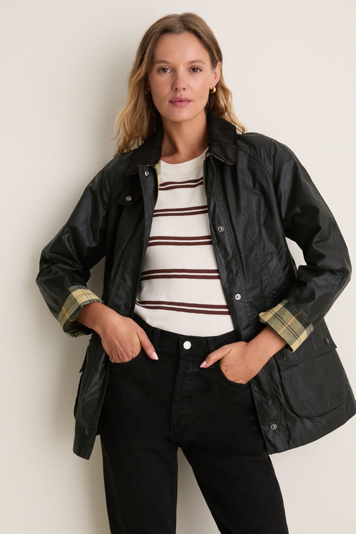 Sage Beadnell Wax Jacket