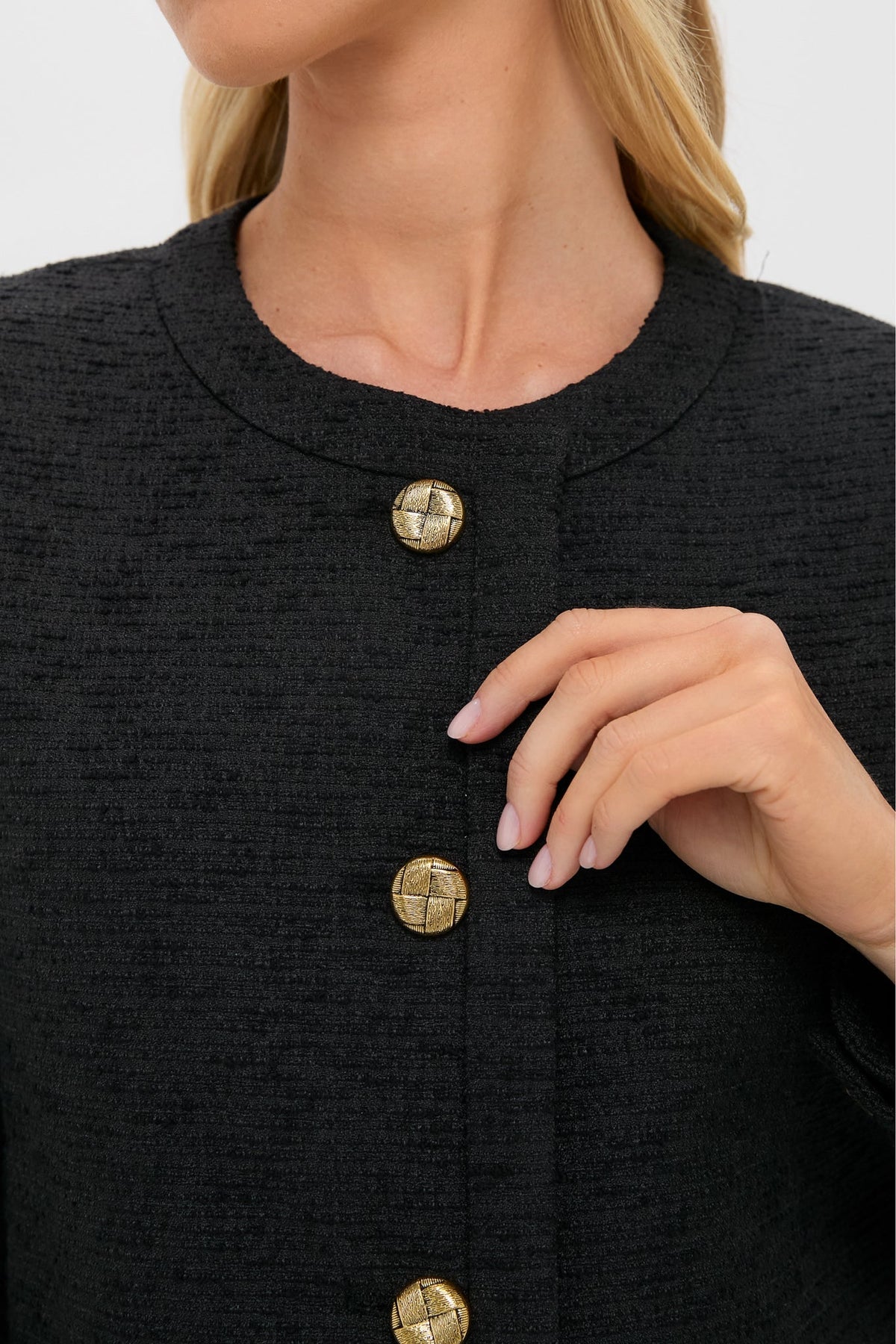 Black Tweed Sommers Jacket