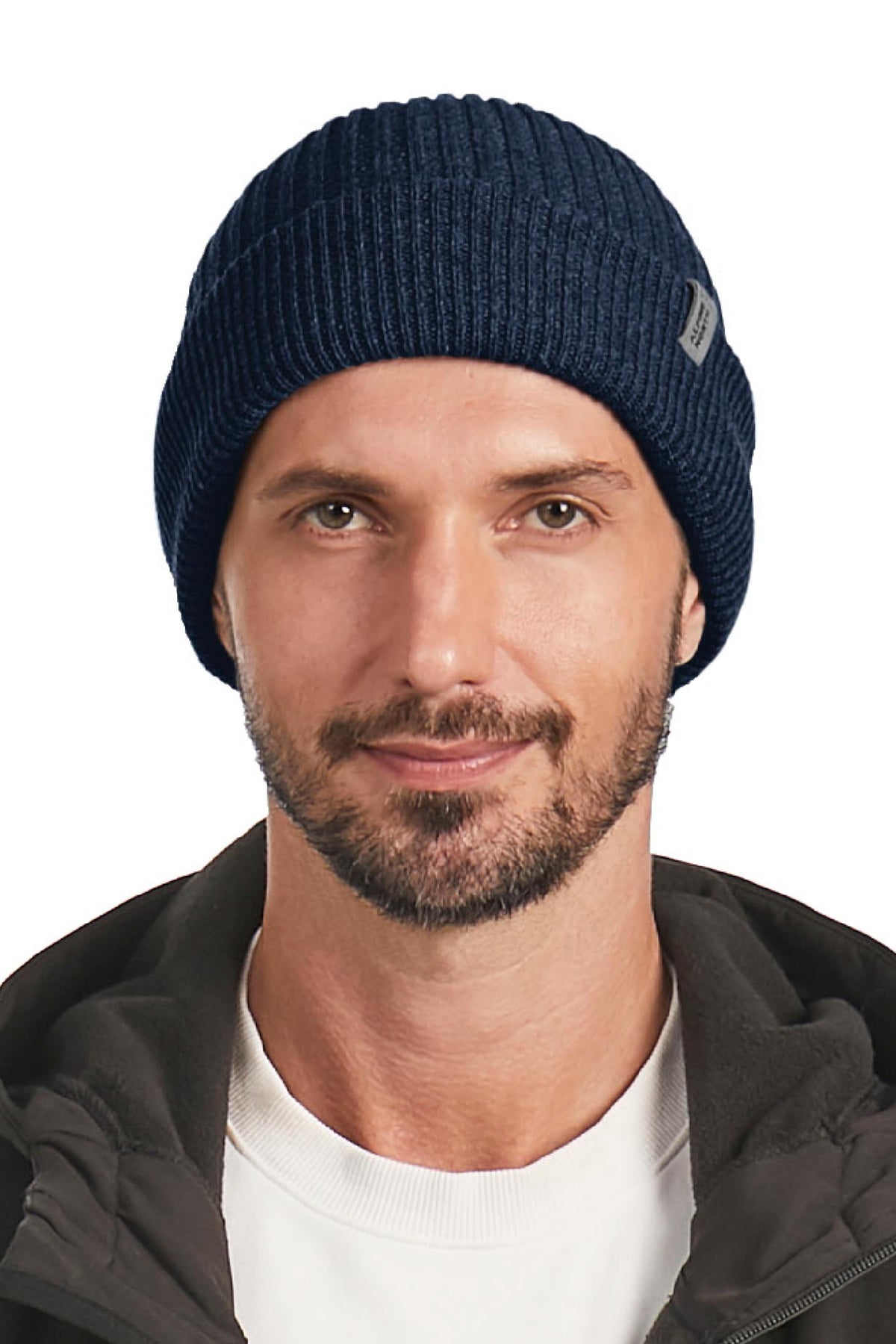 MUSKOKA | UNISEX CUFF BEANIE, NAVY
