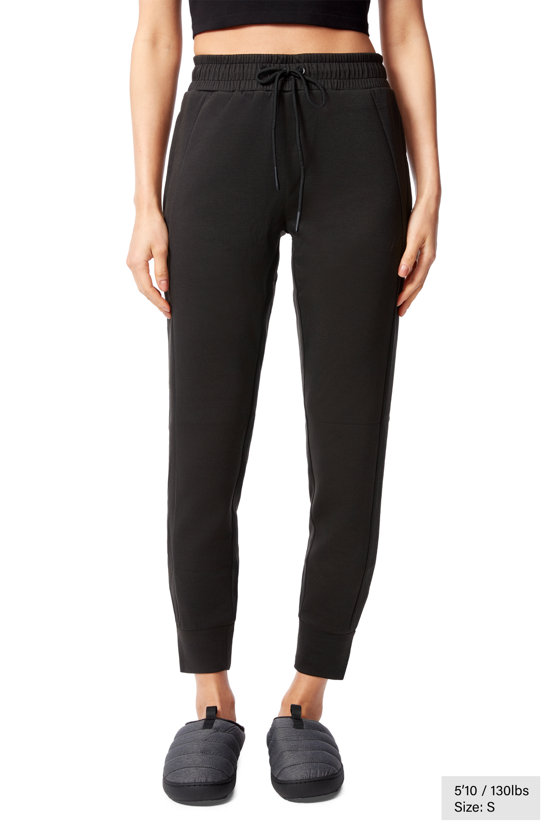 LUNA | WOMEN'S JOGGER PANTS, BLACK