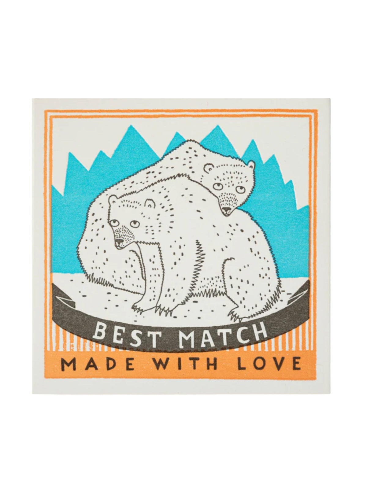 Archivist Gallery Polar Bears Matchbox