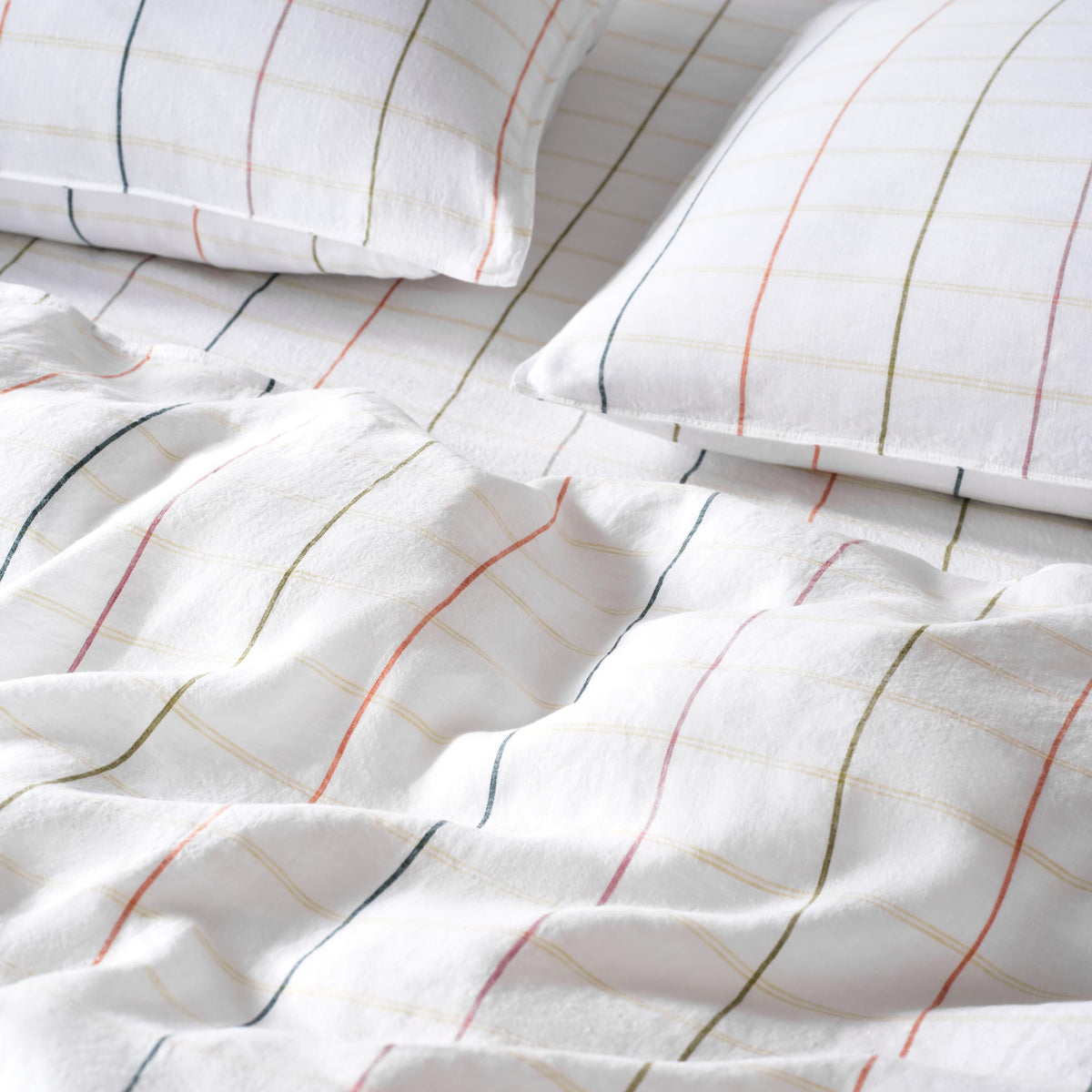 Washed European Linen Core Sheet Set - Last Call