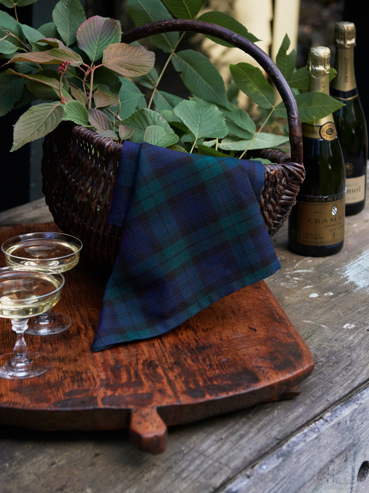 Black Watch Tartan Table Linen Collection