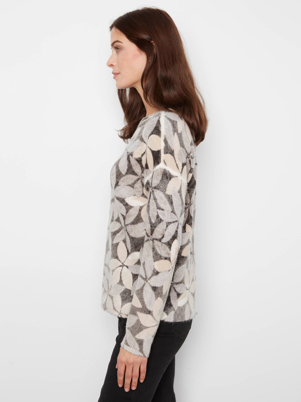 Reversible Printed Sweater - Selva