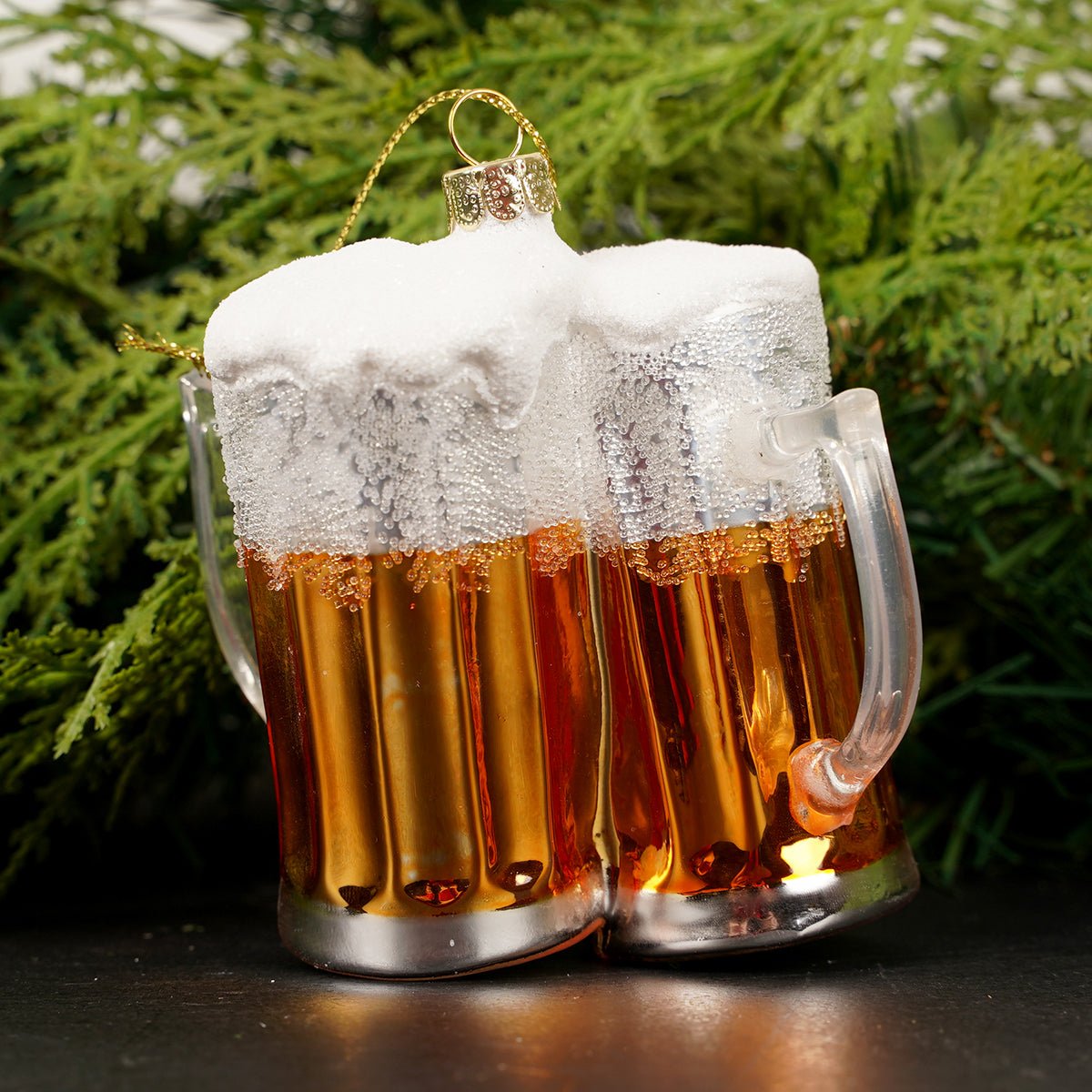Cheers Glass Beer Mug Ornament