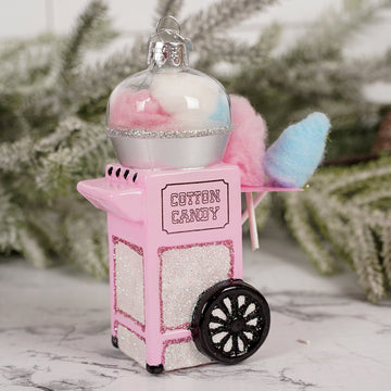 Cotton Candy Cart Ornament