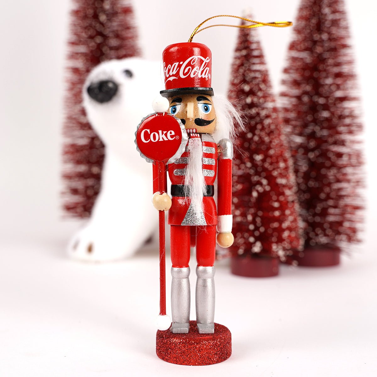 Coca-Cola Nutcracker Ornament