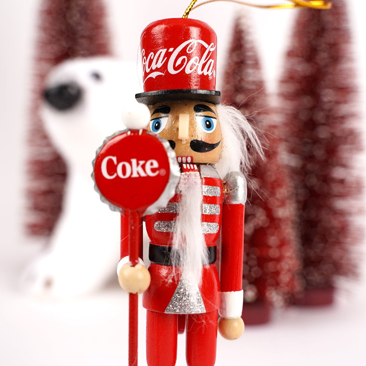 Coca-Cola Nutcracker Ornament