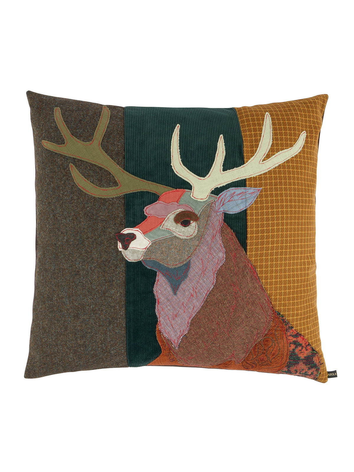 Carola van Dyke Red Stag Pillow
