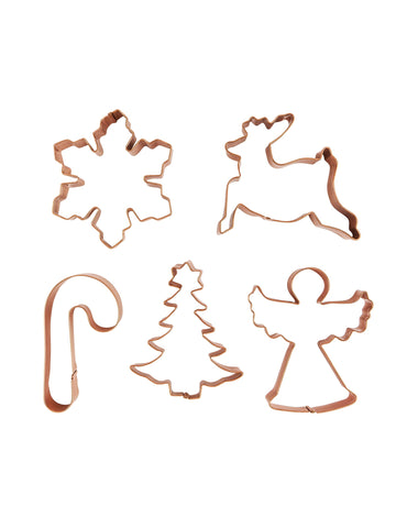 Christmas Copper Cookie Cutters