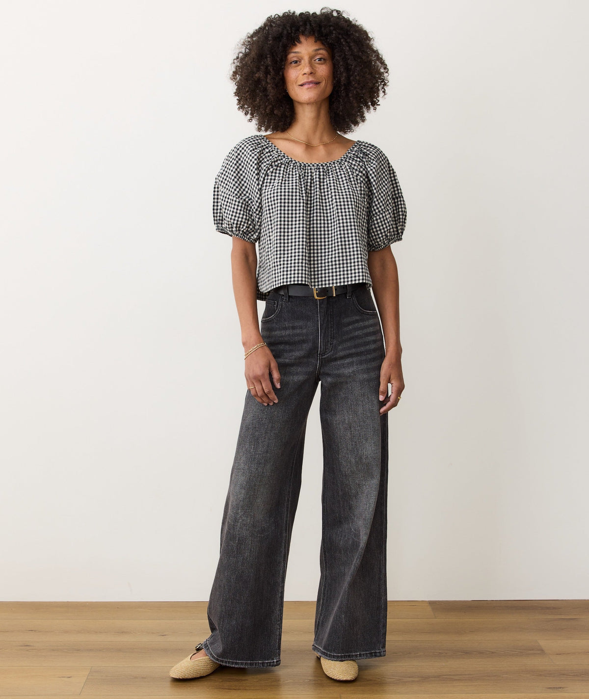 Charlie Denim Wide Leg Pant