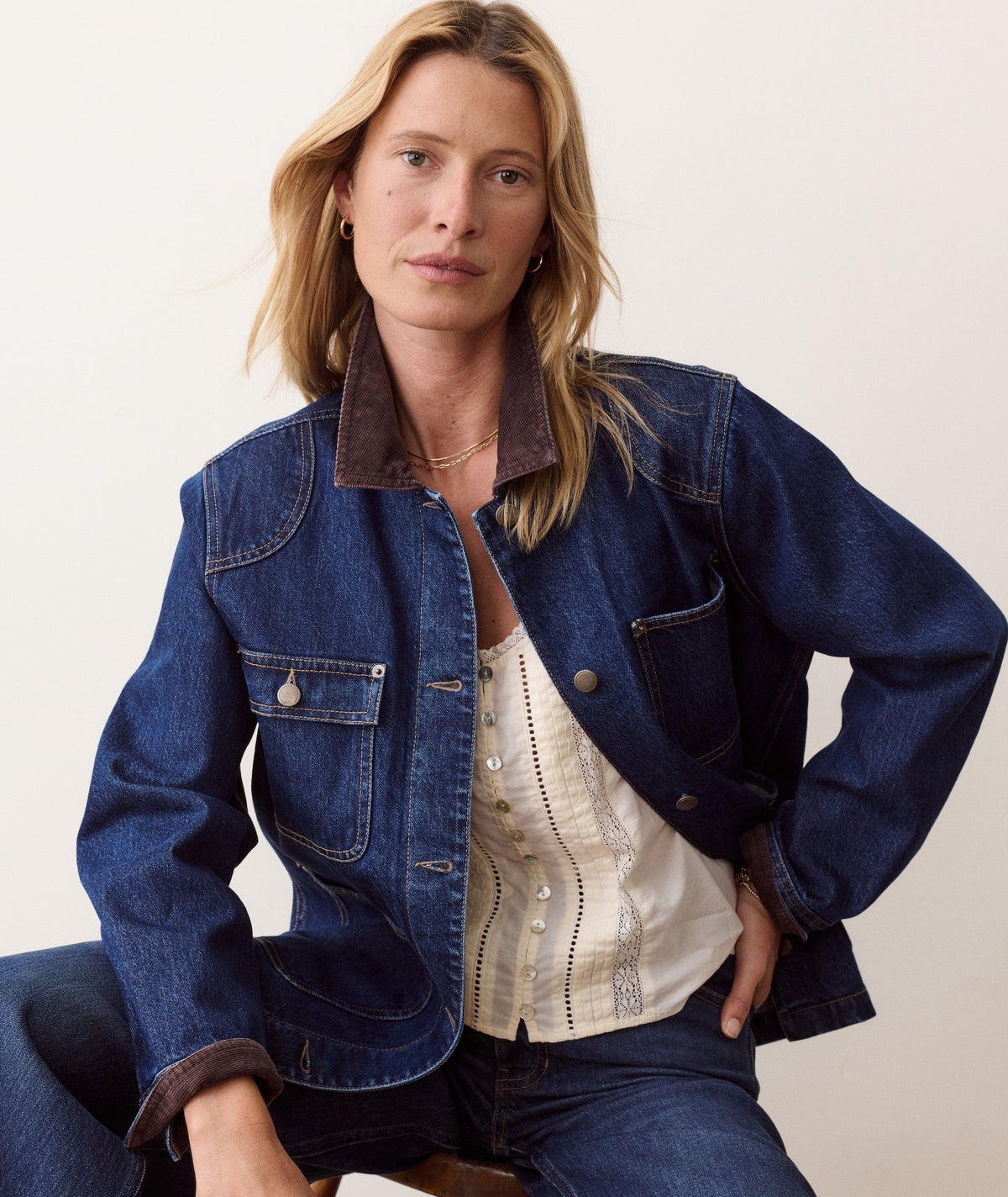Riley Denim Barn Jacket