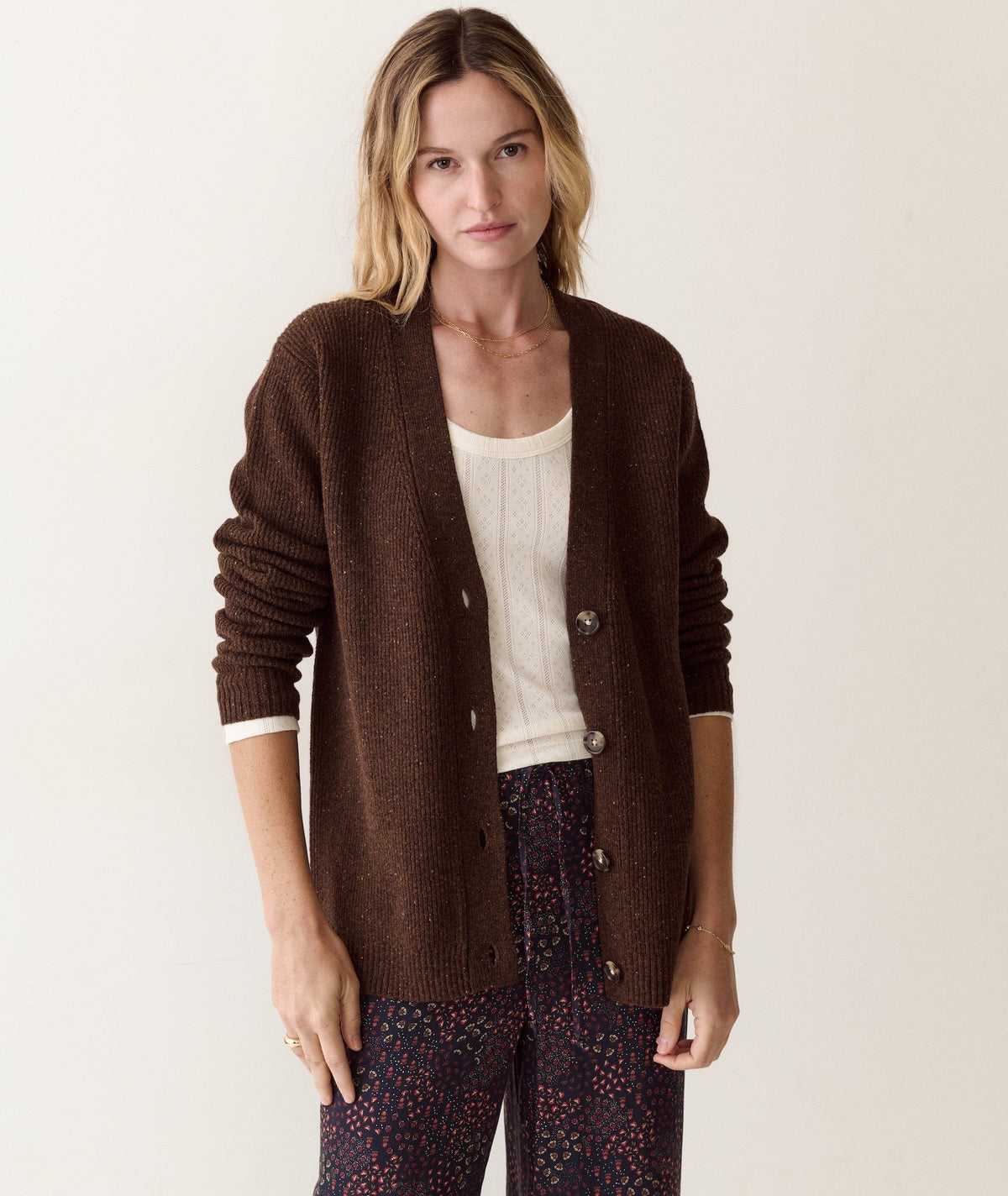 Merino Boyfriend Cardigan