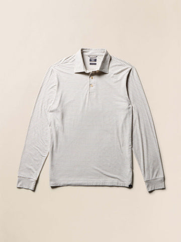 Long-Sleeve Movement Polo - Logan Creek Stripe