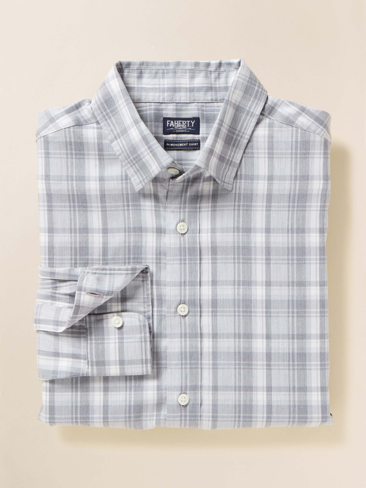 The Movement Shirt - Grey Falls Plaid