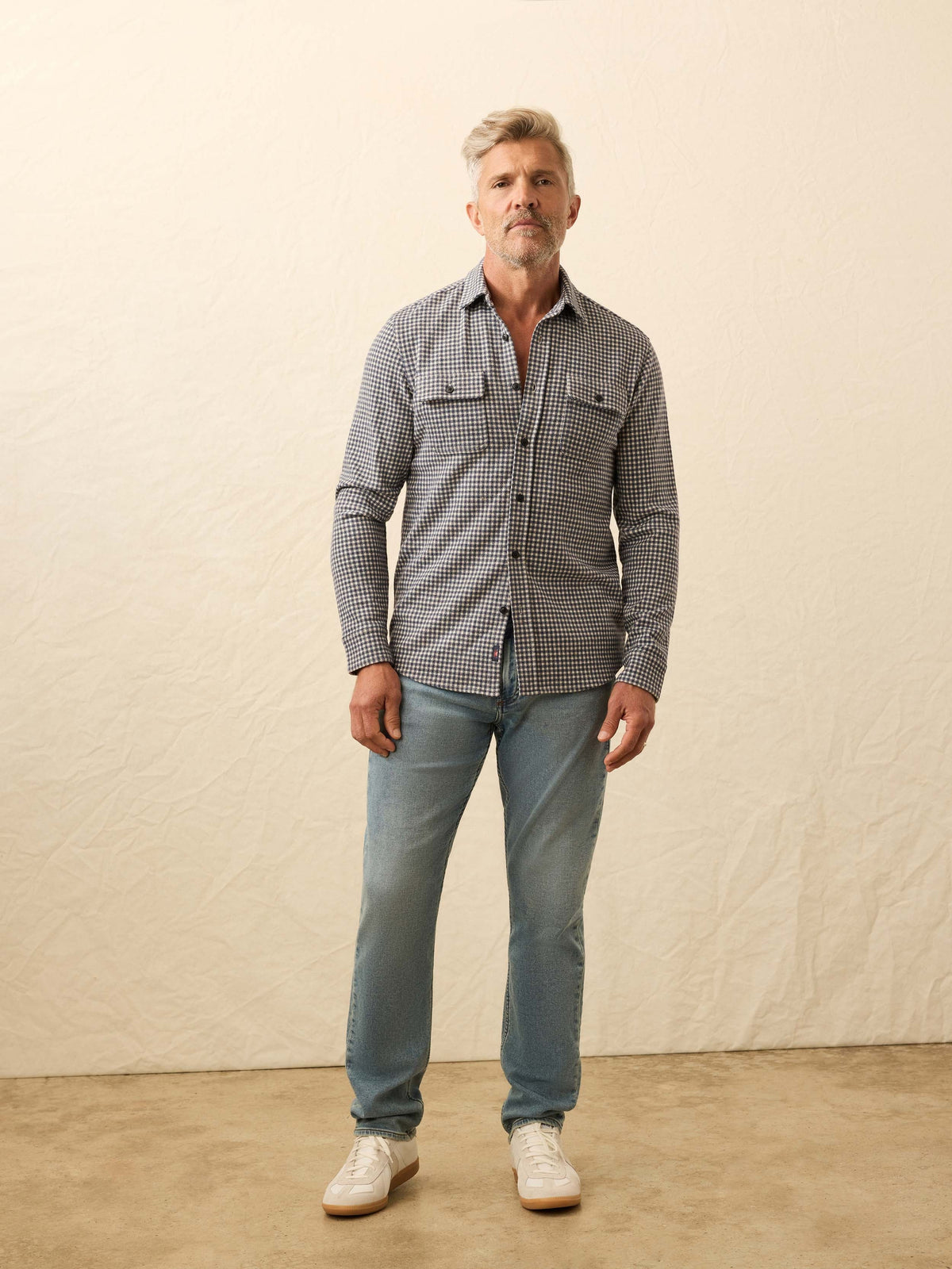 Legend Sweater Shirt - Encinitas Gingham