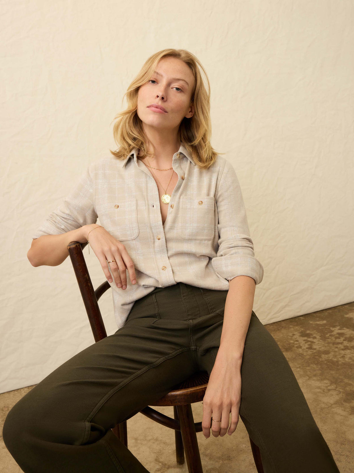 Legend Sweater Shirt - Desert Plains Plaid