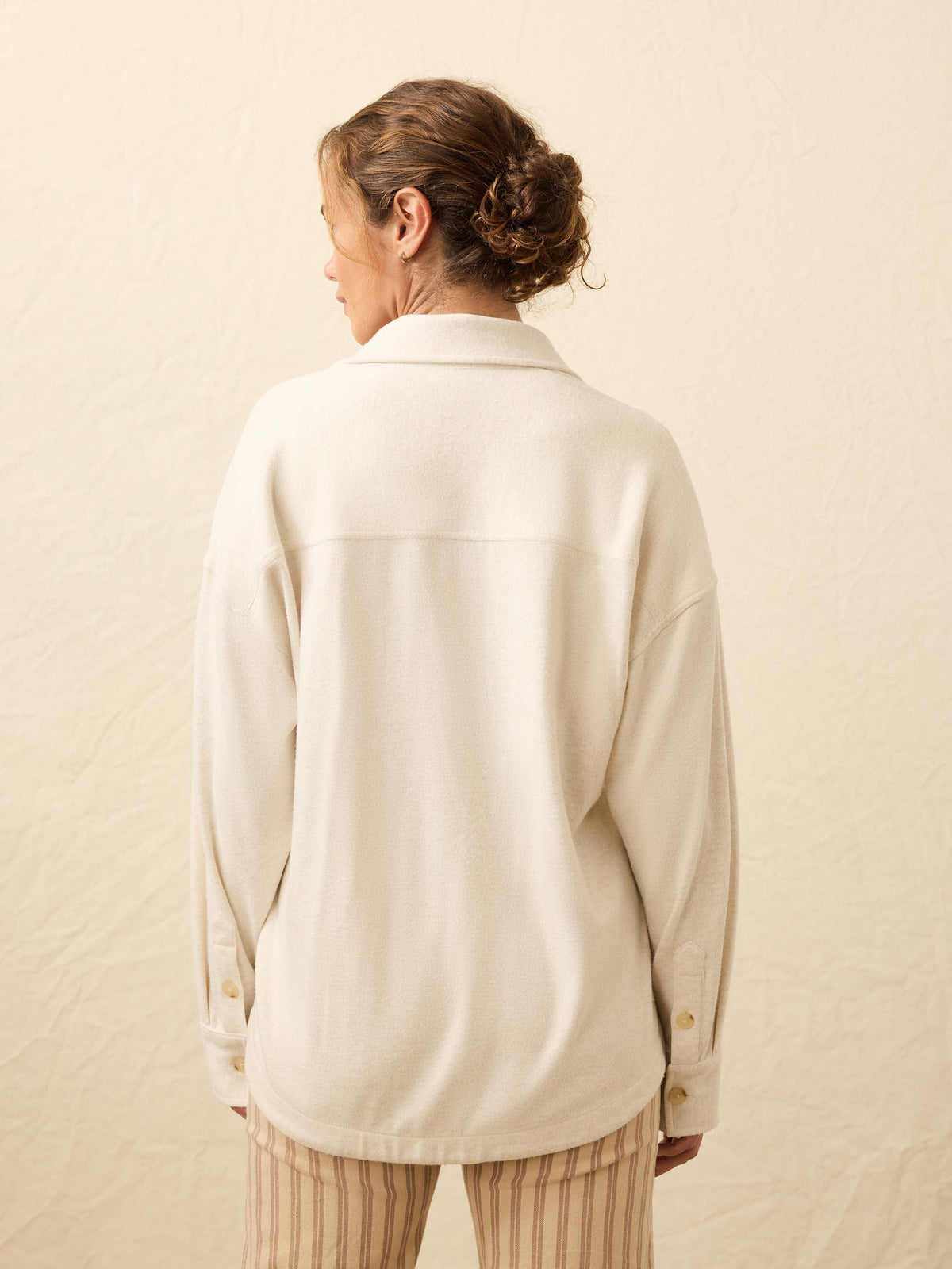 Legend Sweater Overshirt - Off White