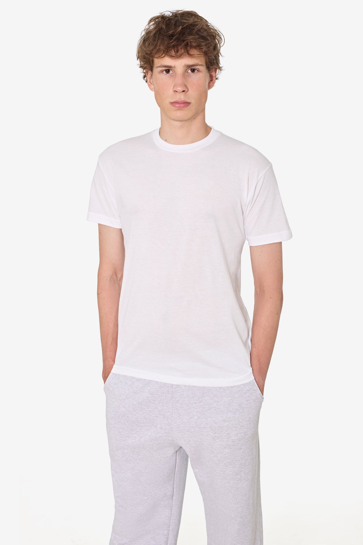 FF01 - Poly-Cotton Crew Neck T-Shirt