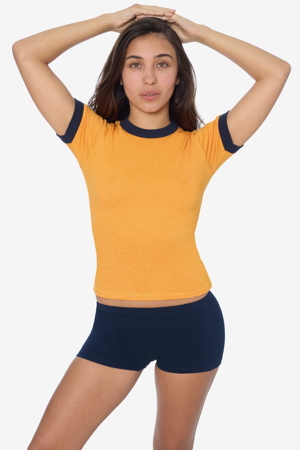 FF310 - Women's Poly Cotton Ringer Tee