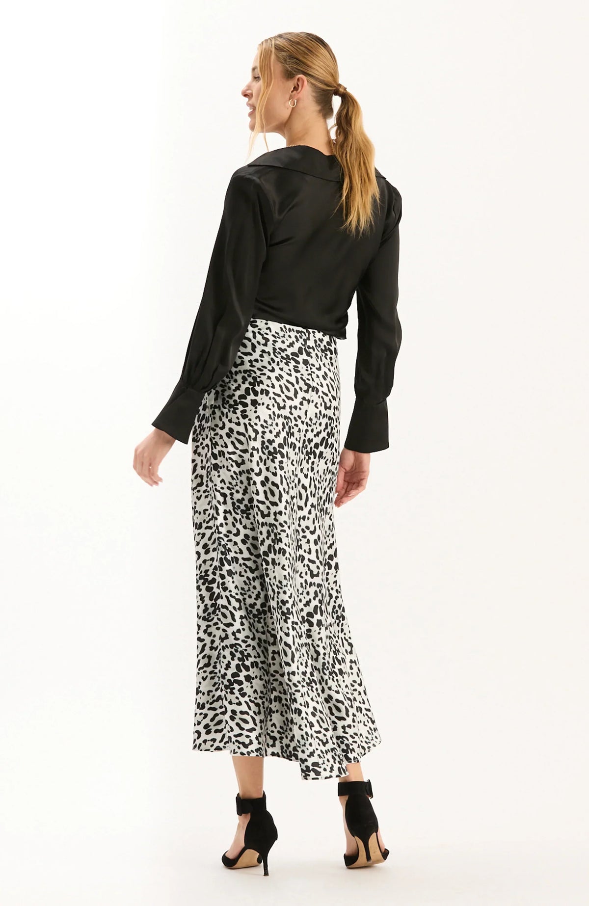 ASTRID CHARMEUSE BLOUSE