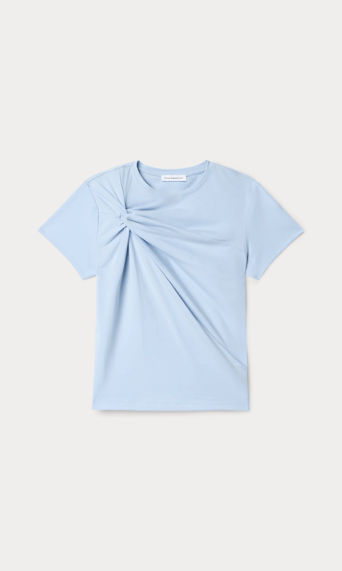 SUPER STRETCH TWIST TEE | SKY