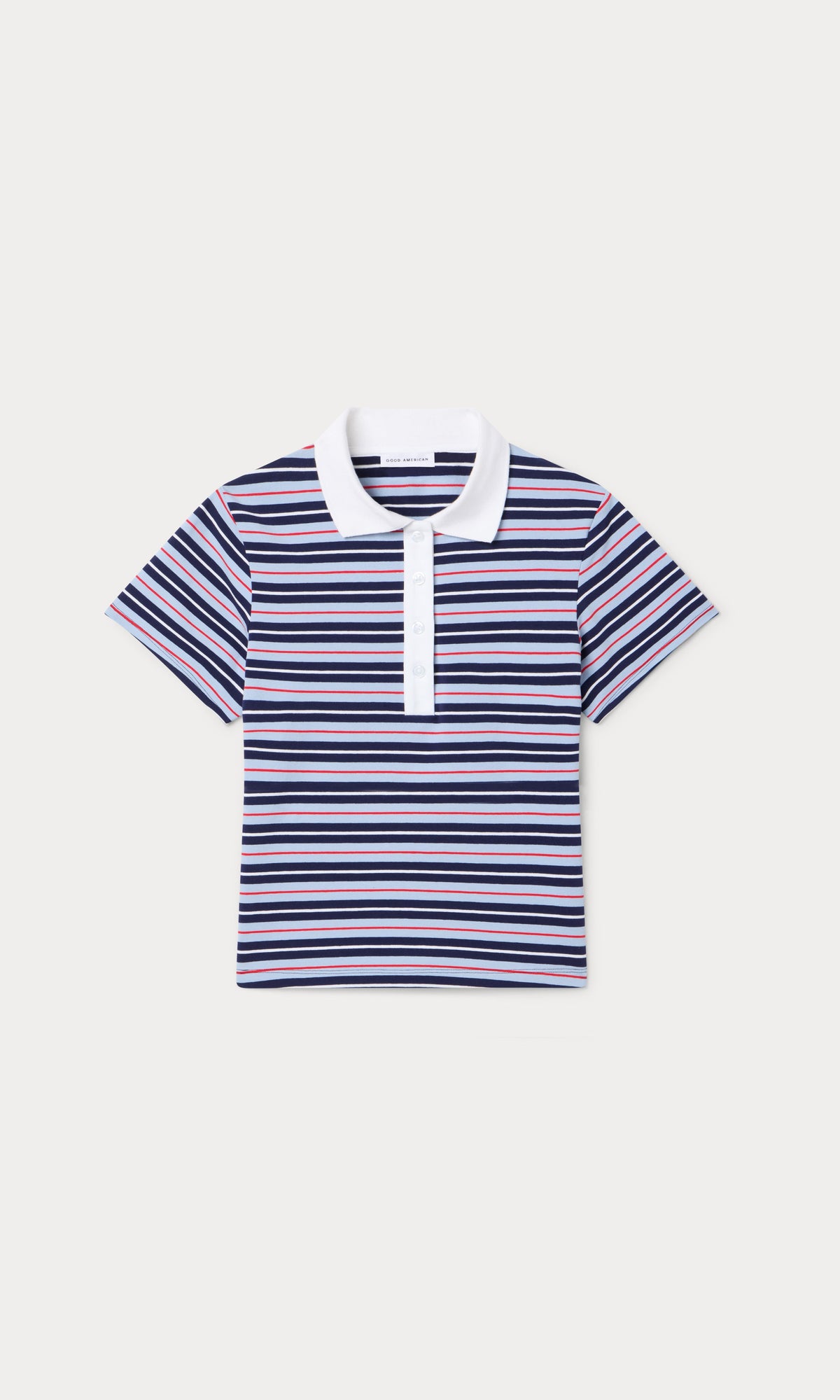 THE EASY POLO | AMERICANA HORIZONTAL STRIPE