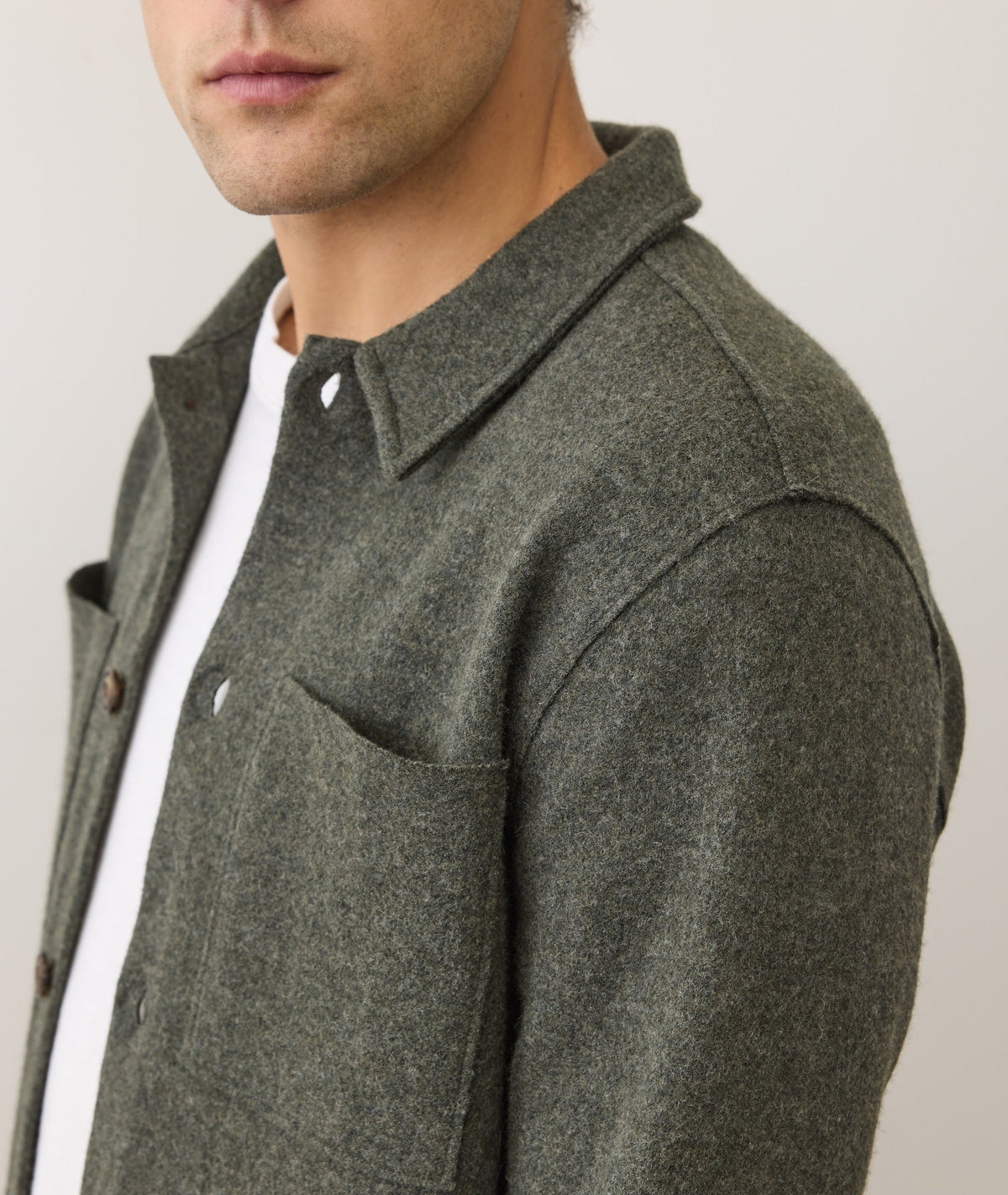 Mendocino Wool Overshirt