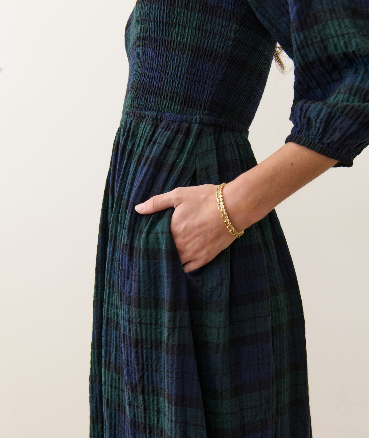 Mari Smocked Dress