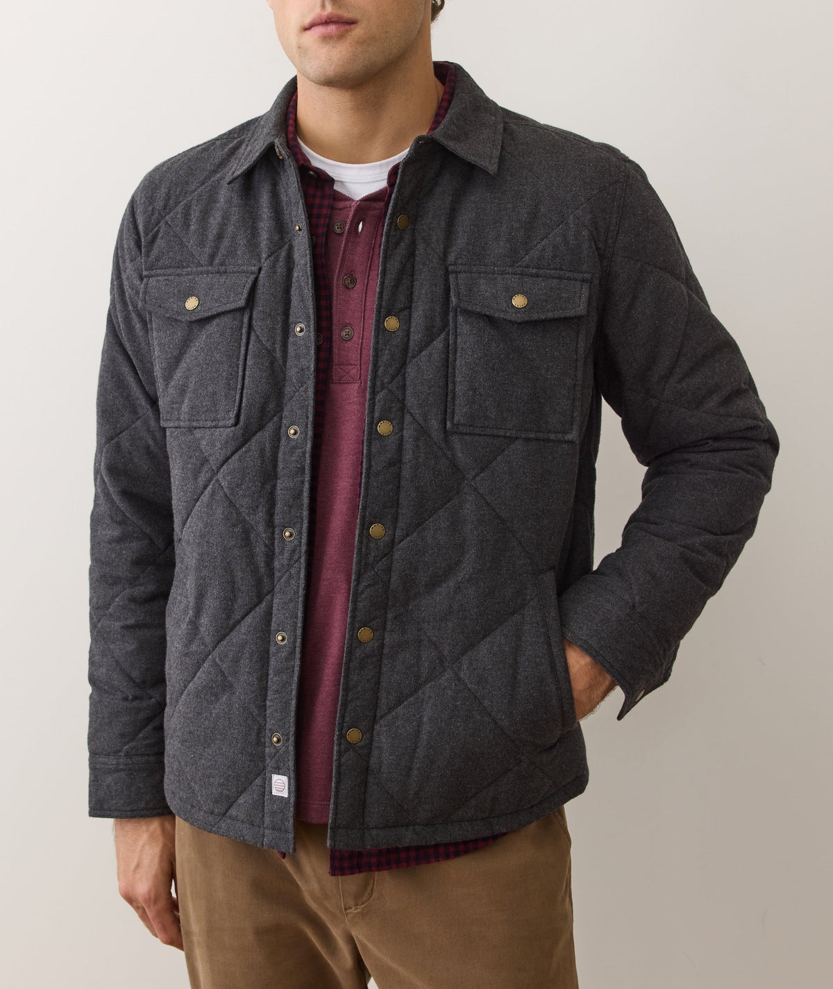 Olin Quilted Overshirt
