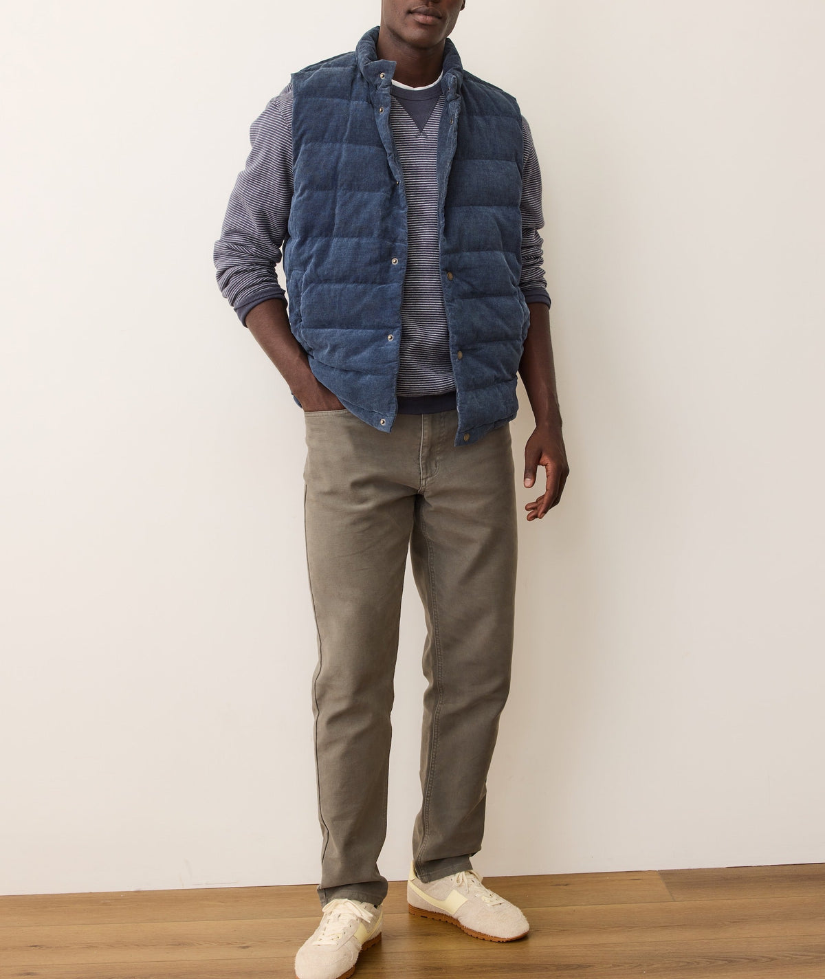 Palisades Cord Puffer Vest
