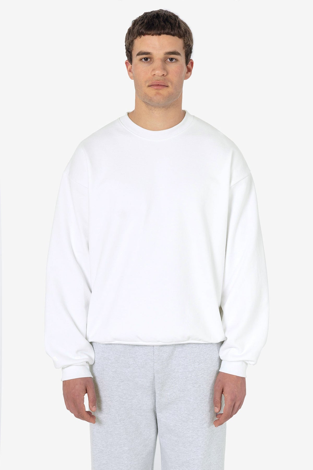 HF07 - Heavy Fleece Crewneck Sweatshirt (Piece Dye)