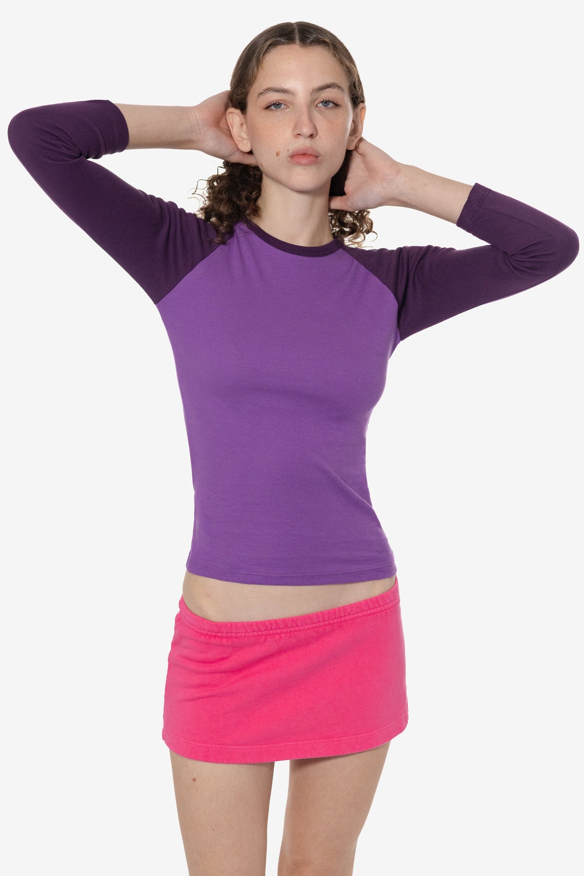 43053 - Baby Rib Long Sleeve Raglan