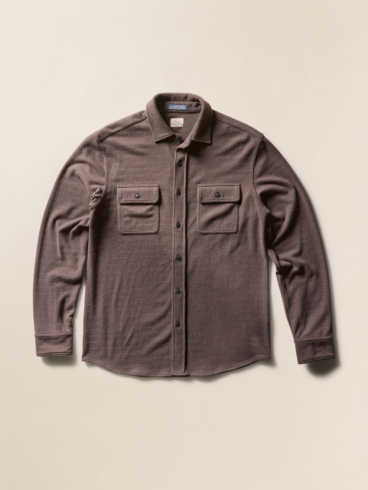 Legend Sweater Shirt - Valley Brown Twill
