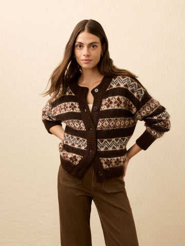 Wildwood Cardigan - Chestnut