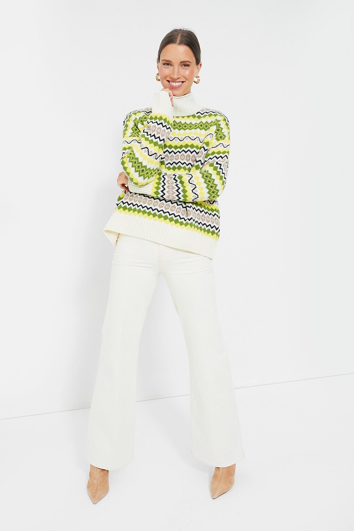 Multi Holkham Knit Sweater