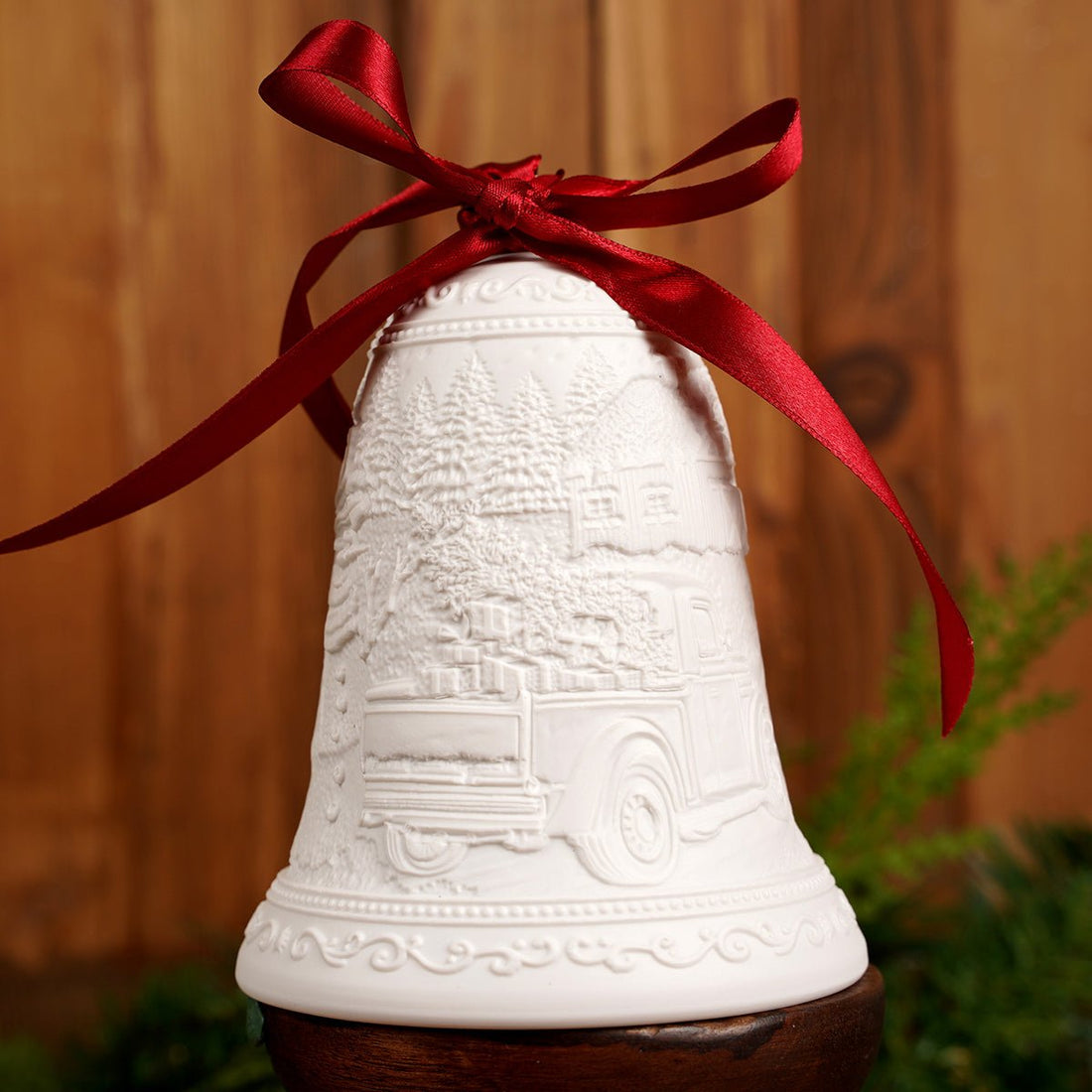 Christmas Truck Luumii Light Bell Ornament