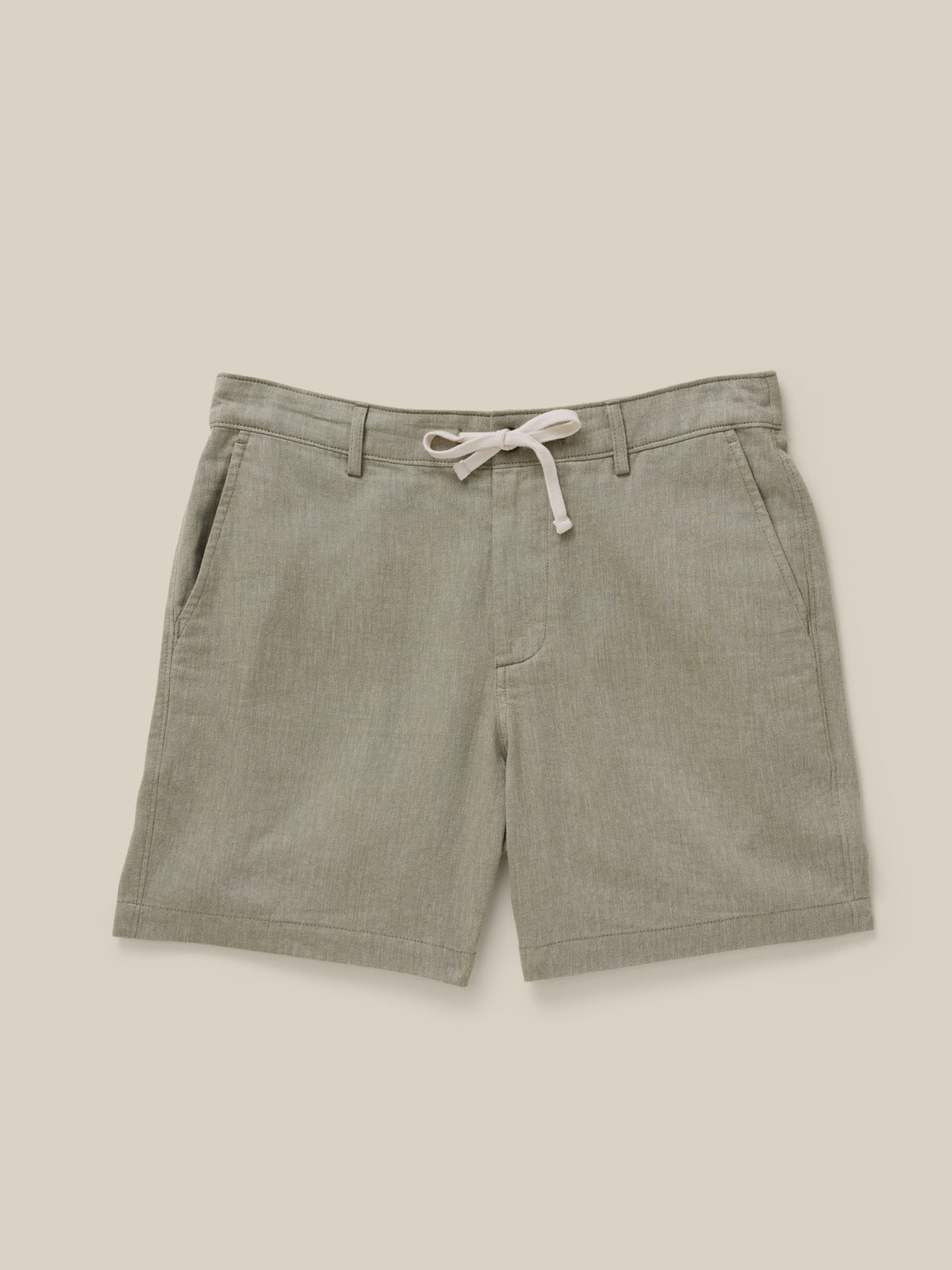 Movement Linen Short - Sage Cliff