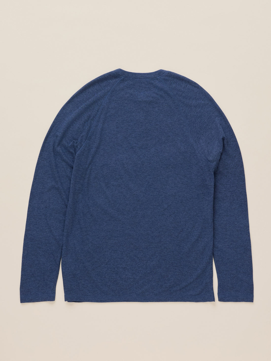 Long-Sleeve Cloud Henley - Baltic Navy Heather
