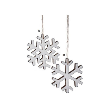 Natural Snowflake Ornament