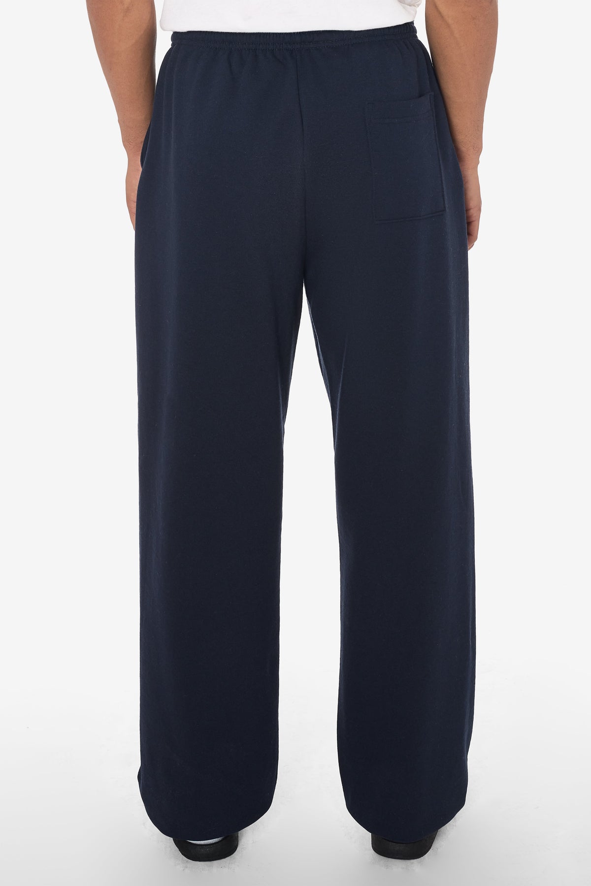 MWF1045 - 10 oz. Mid-Weight Poly Cotton Fleece Wide Open Bottom Sweatpant