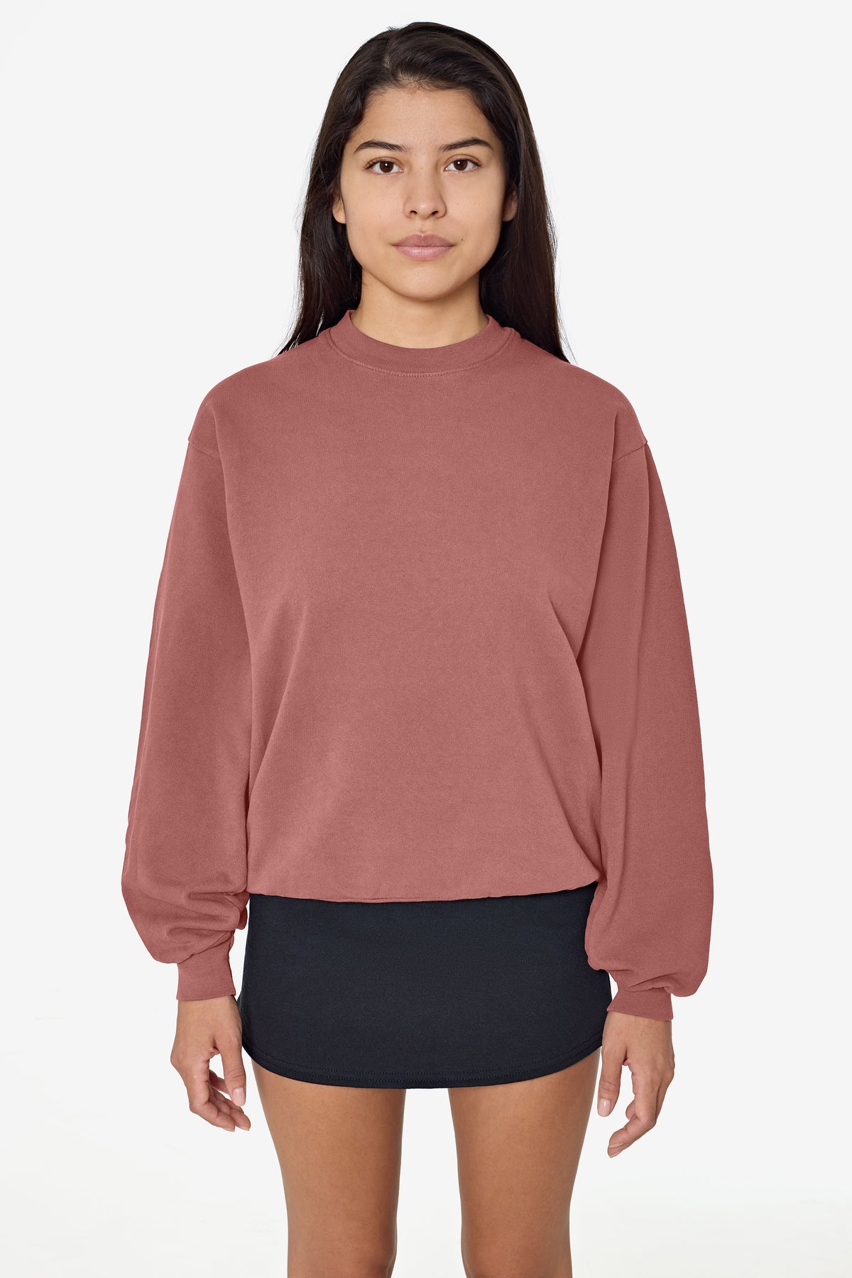 MWT07GD - Long Sleeve Garment Dye French Terry Pullover