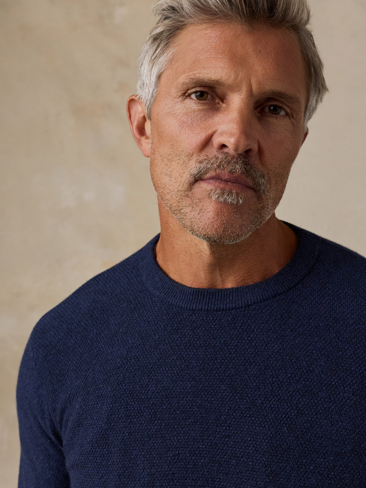 Jackson Crew Sweater - Navy Heather