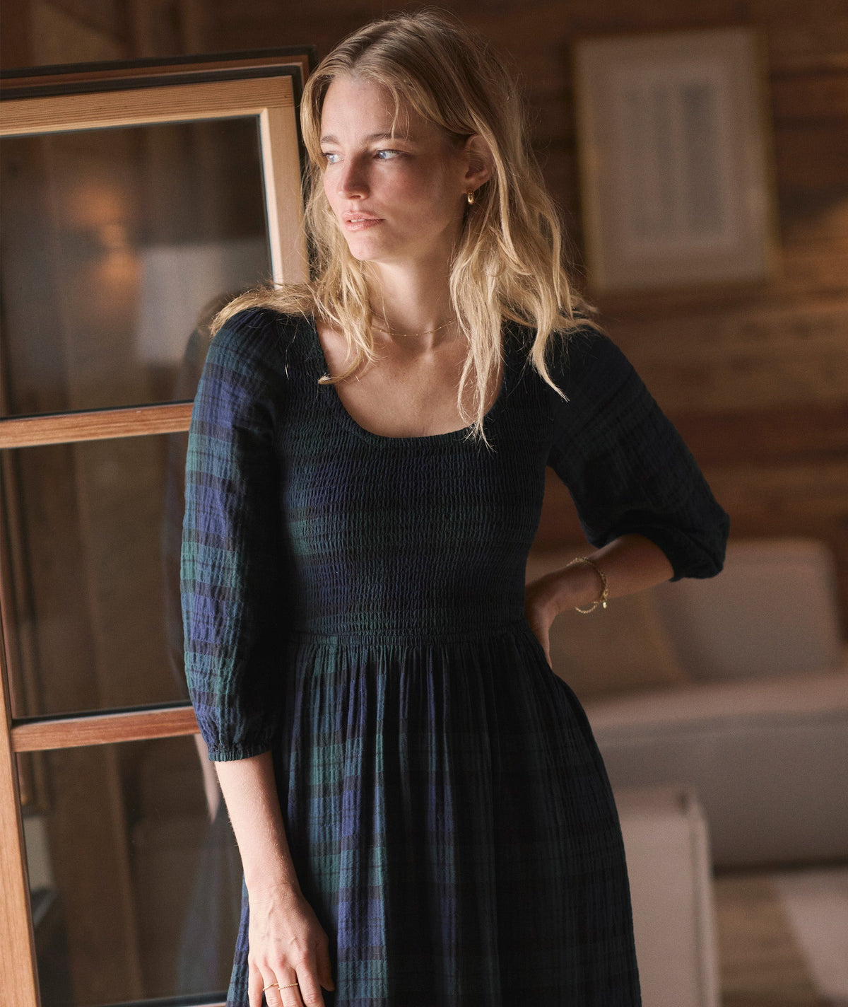 Mari Smocked Dress