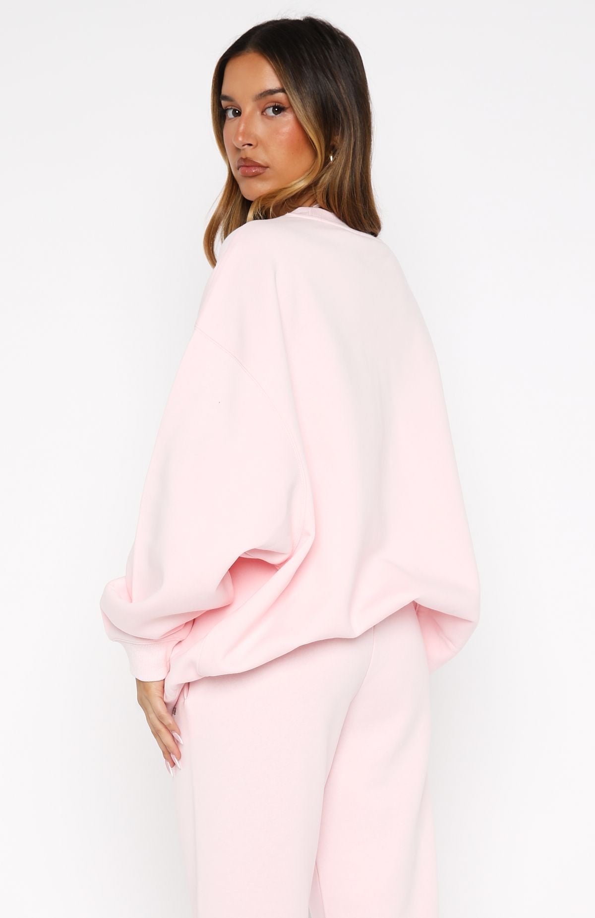 Test Drive Oversized Sweater Icy Pink