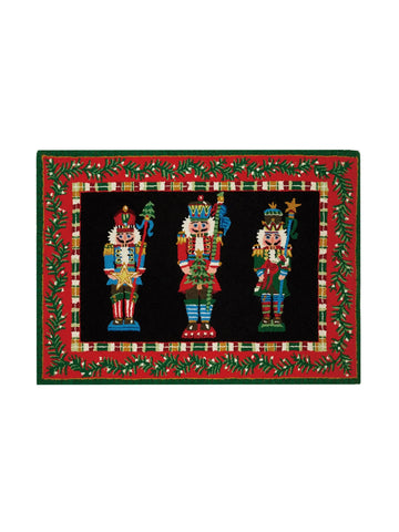Nutcracker Hook Wool Rug