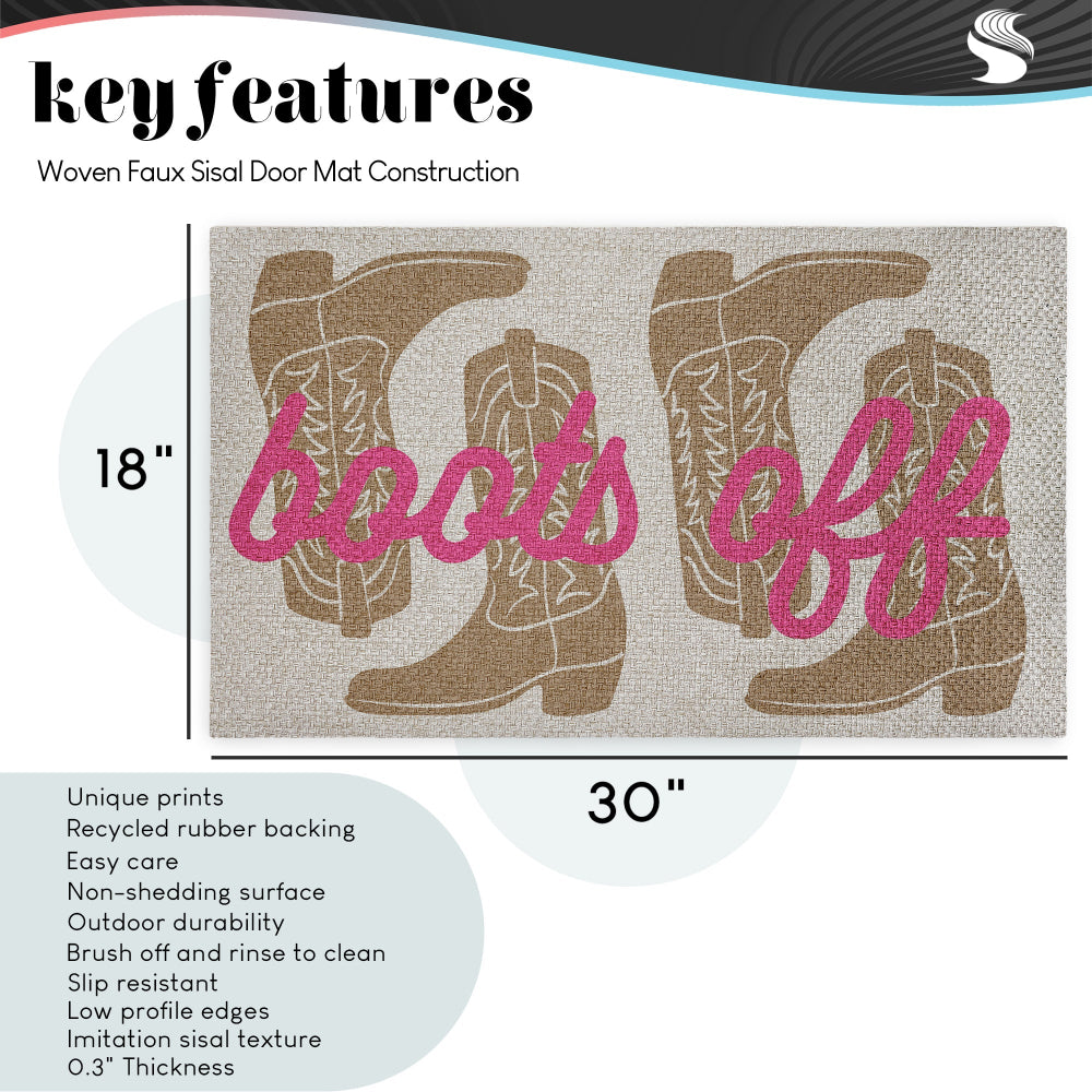 Nan | Happy Thanksgiving Entry Faux Sisal Door Mat