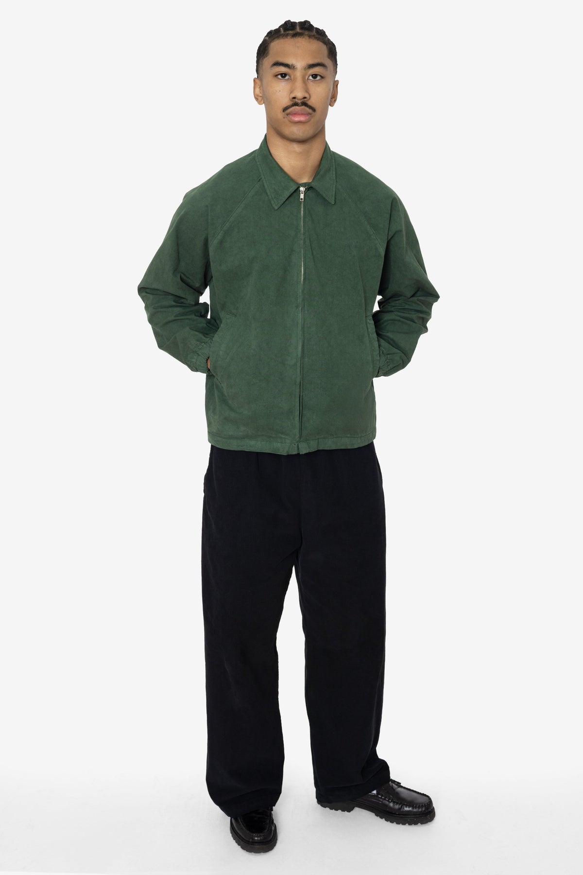RHC401GD - 8oz Heavy Micro Canvas Zip-up Raglan Jacket