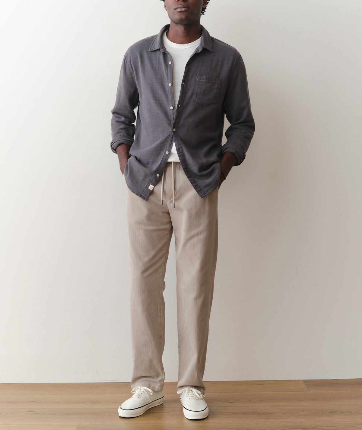 Saturday Herringbone Pant - Relaxed Fit