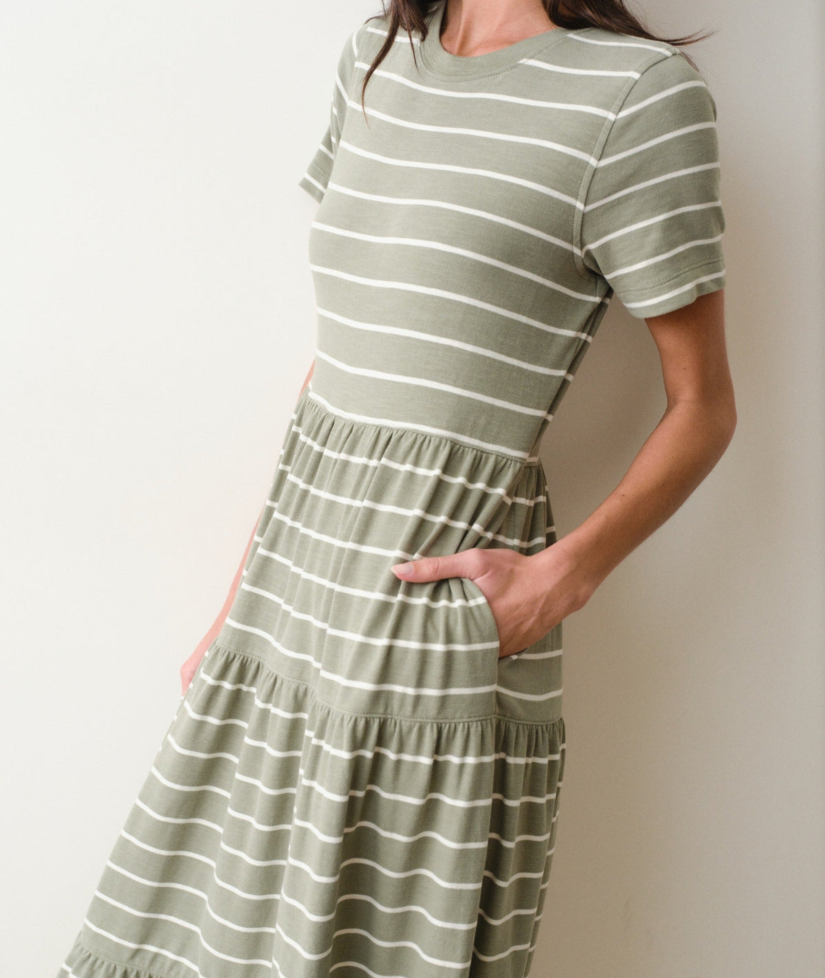 Luxe Sueded Midi Dress